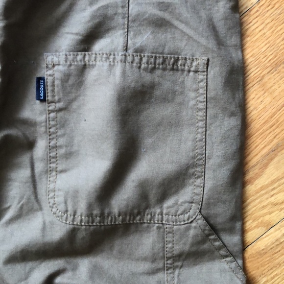 Lacoste relaxed fit carpenter pants. NWT. W32L30. - Picture 5 of 7